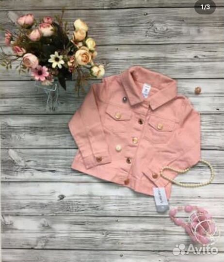 Джинсовая куртка carters
