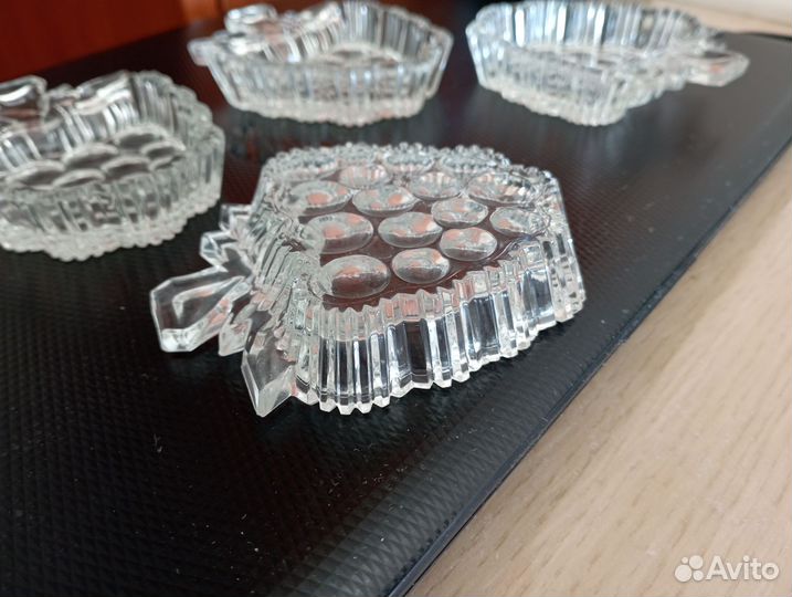 Вазы розетки хрустальные салатники СССР