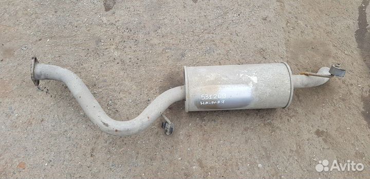 Глушитель основной (Haima 7)