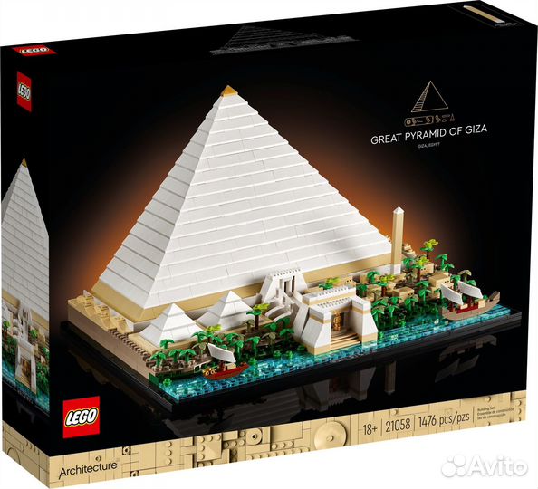 Lego Architecture 21058 Великая пирамида Гизы