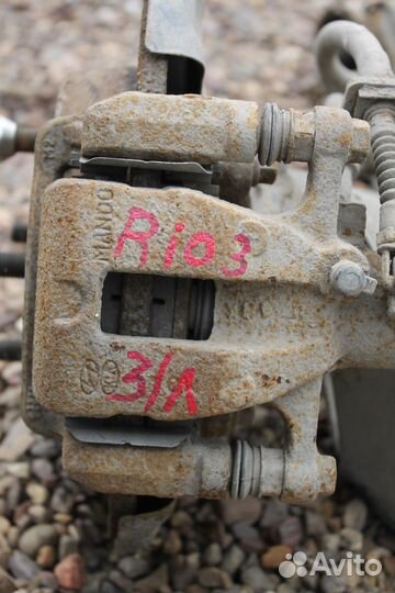 Kia Rio 3, Solaris 1 суппорт задний левый,правый