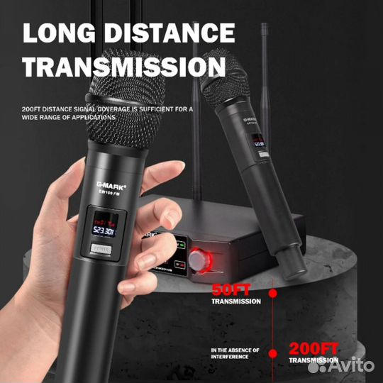 Микрофон - Радиосистема MaCh G-mark EU 100