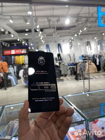 Защитное стекло на Samsung A22S 6D
