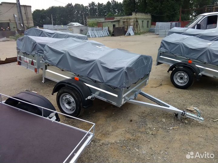 Прицеп для автомобиля Титан 1713-03 цинк