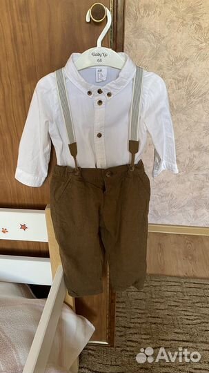 Костюм рубашка штаны H&M