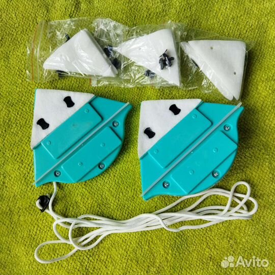 Магнитная щетка для мытья окон Deko WC01