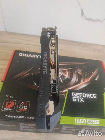 Видеокарта gtx 1660 super gigabyte