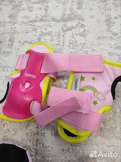 Шлем 46-53 см, защита на руки ноги