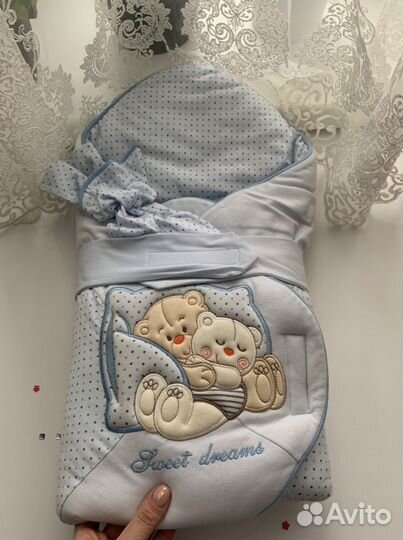 Конверт на выписку для мальчика