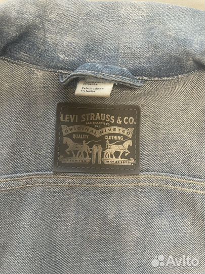 Джинсовая куртка levis оригинал