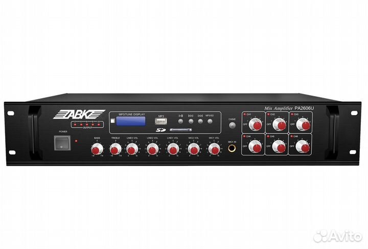 Микшер-усилитель ABK PA-2625U
