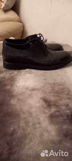 44р мужские туфли,кожа,отличное состояниеяние