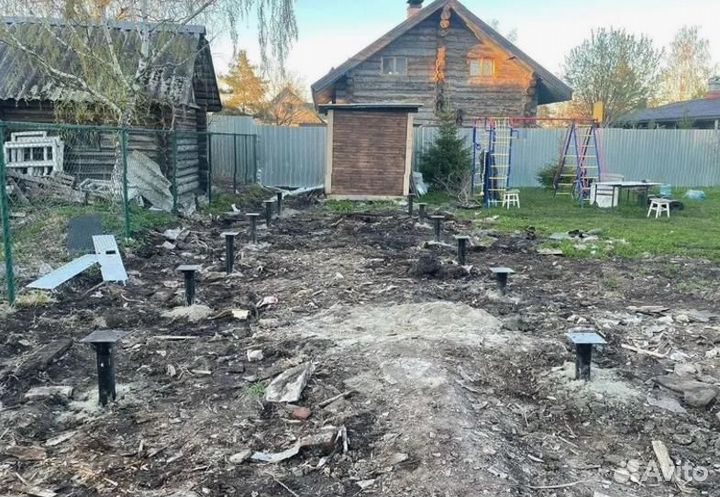 Сваи винтовые для фундамента