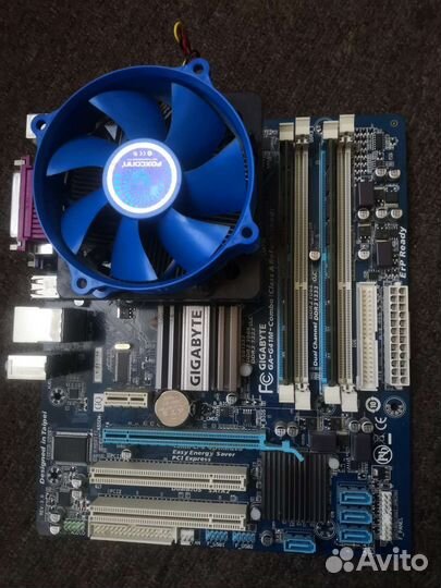 Core 2 quad q6600 + комплект