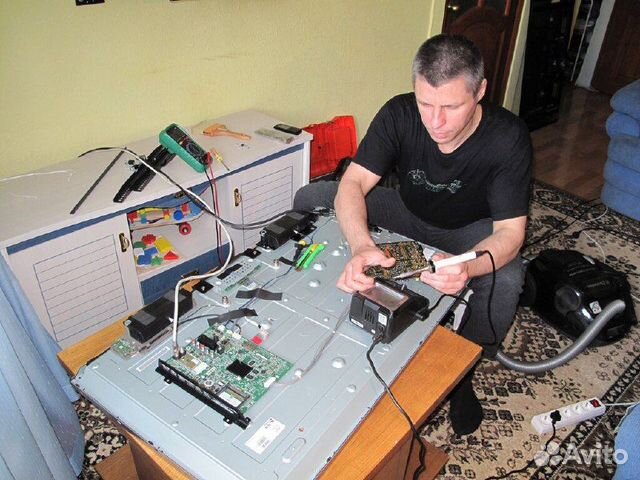 Ремонт телевизоров. Частный мастер. Выезд в Москве | Услуги | Авито