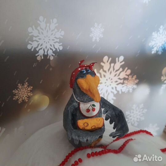 Ватные игрушки на елку