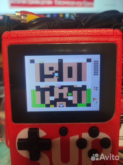 Игровая приставка Dendy портативная+джойстиком+TV