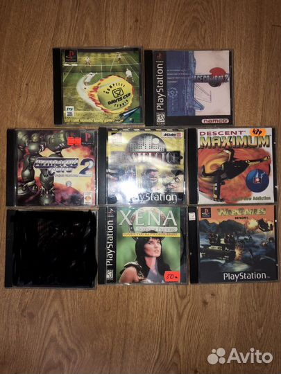 Диски с играми для Sony Playstation