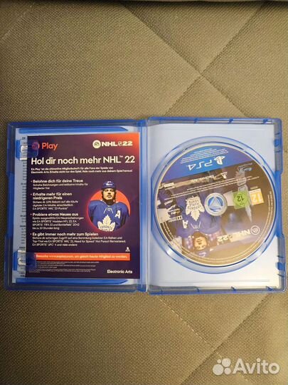 Диск NHL 22 для PS4