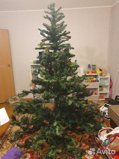 Ель искуственная 210 бу