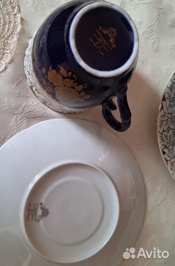 Чашка с блюдцем