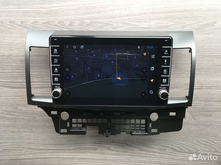 Магнитола Mitsubishi Lancer X + физические кнопки