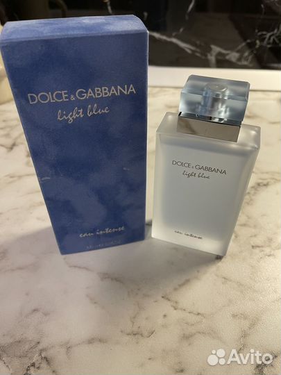 Духи Dolce gabbana light blue Eau Intense 100ml