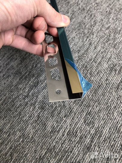 Полоса под латунь для стен, дверей и мебели