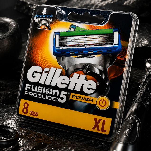 Кассеты Gillette Fusion5 ProGlide Power XL 8 шт