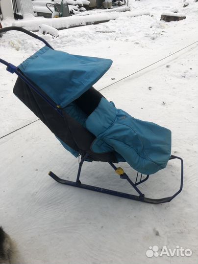 Коляска санки