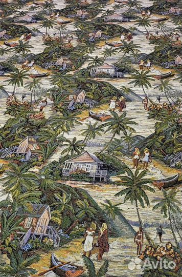 Ткань гобелен ширина 200 см 100 пэ Разные рисунки