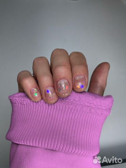 Маникюр с покрытием