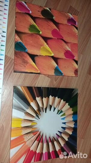 Картины+ плинтус