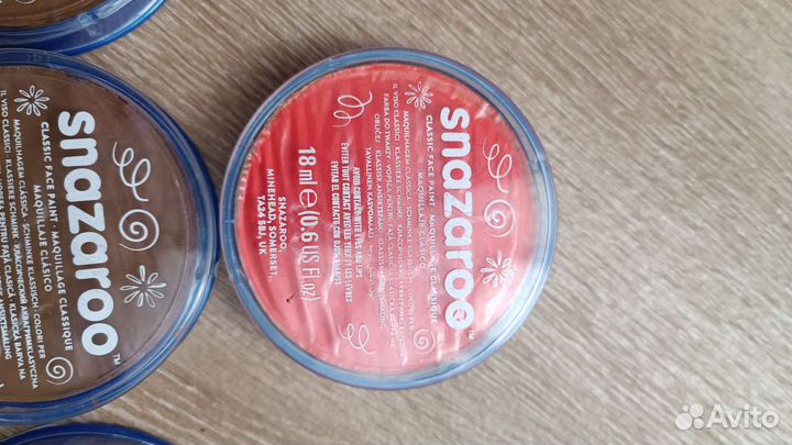 Краска для лица и тела (грим) Snazaroo 18 мл