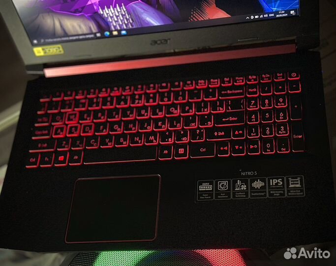 Acer Nitro: i5/ GTX 1050/ 16Gb/ SSD+HDD