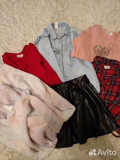 Одежда HM на девочку, 122-128