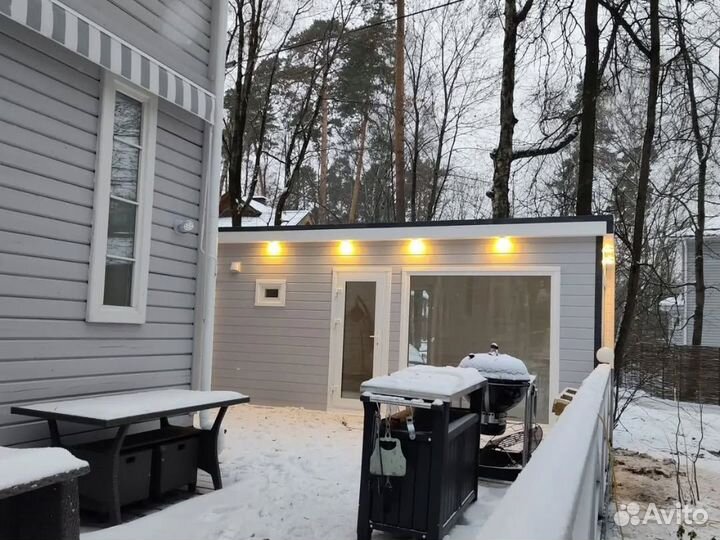 Баня модульная из бруса под ключ