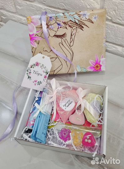 Готовый подарочный женский Бокс подарок в наличии