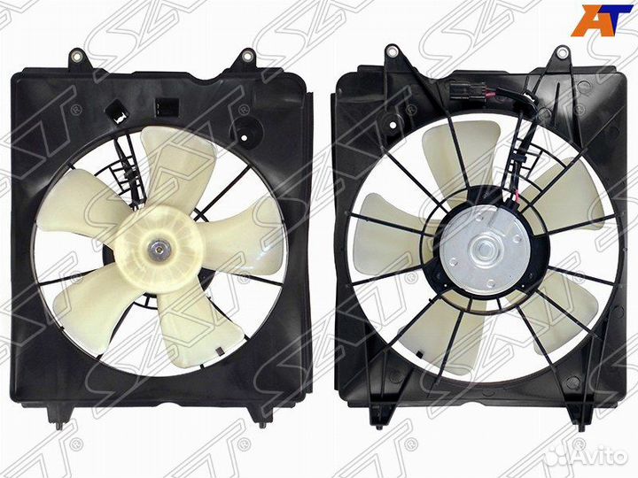 Диффузор радиатора в сборе honda CR-V 12