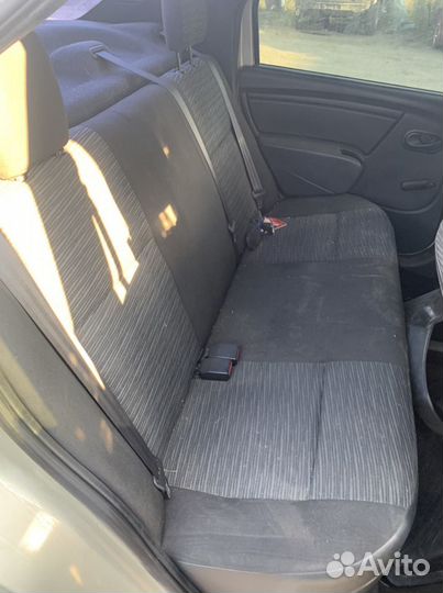 Заднее сиденье диван задний Renault Logan рестайли
