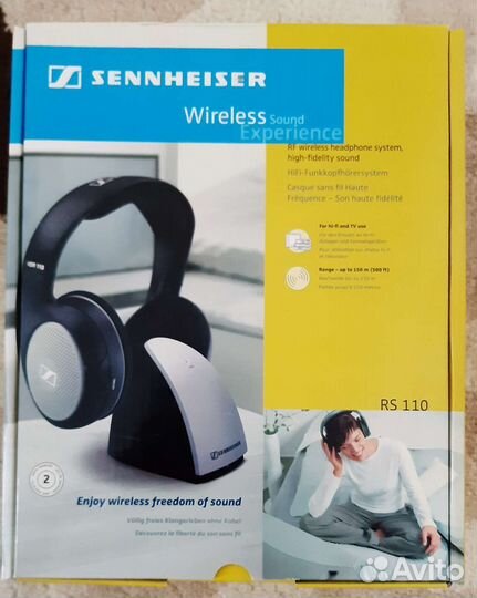 Беспроводные наушники sennheiser