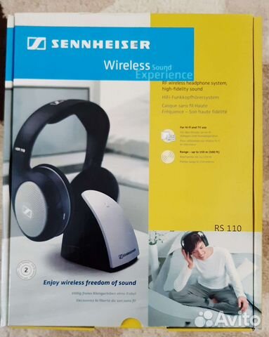 Беспроводные наушники sennheiser