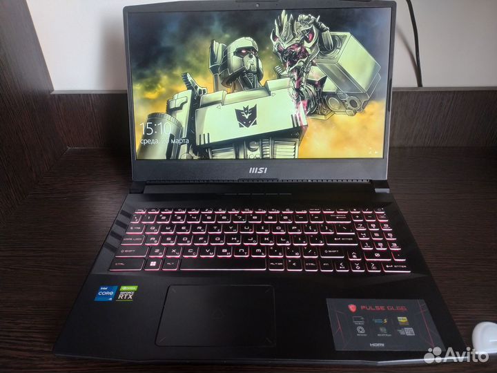 Игровой ноутбук MSI Pulse GL66 15.6