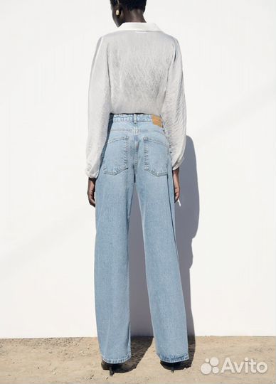 Zara новые джинсы regular fit