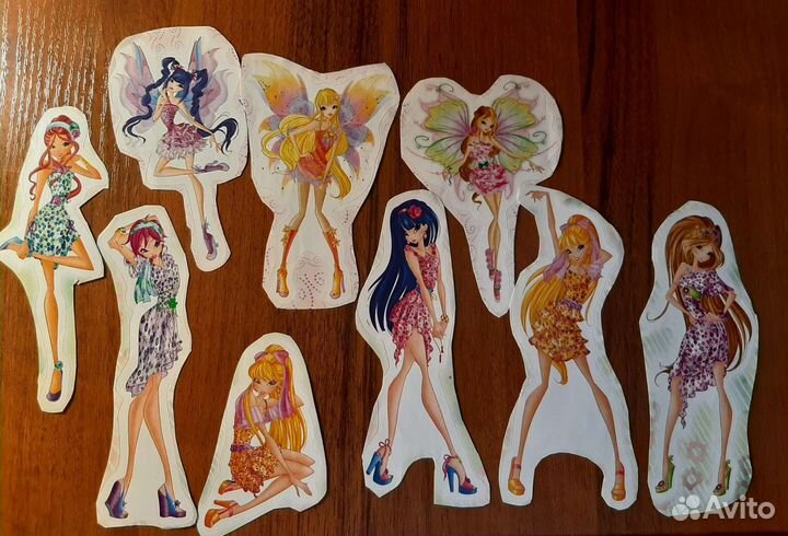 Наклейки Winx