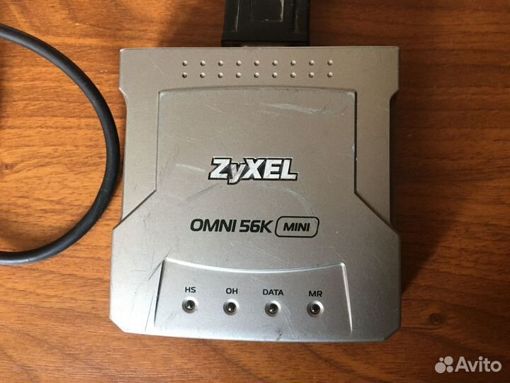 Модем zyxel omni 56k mini