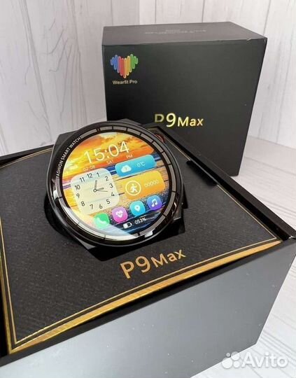 Смарт часы мужские P9 Max
