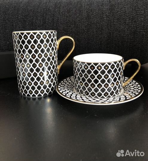 Императорский костяной фарфор с золотом