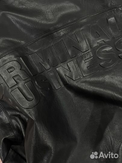 Viceseason undercover leather hoodie