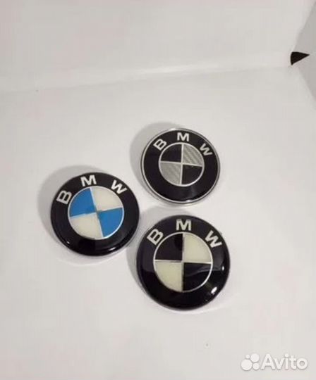 Эмблема BMW на капот/багажник 82 мм